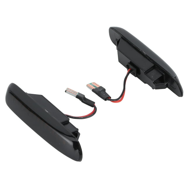2 uds indicador lateral de luz indicador de señal de giro LED reemplazo dinámico apto para 3 series E46