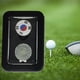 thumbnail image 3 of Marcador de bola Zulema Clip de sombrero de golf negro, 3 of 8