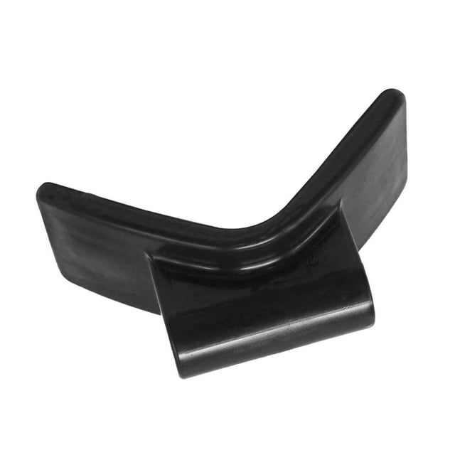 Reemplazo genérico de parada de arco de remolque en barco en V en forma de V, accesorios convenientes, para pescar en bote Negro