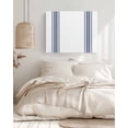 thumbnail image 3 of Abstract Geometric Blue Stripe,Wall Art for Living Room,Canvas Picture Wall Decor for Bathroom Bedroom,White Backdrop Painting Artwork for Office Kitchen Hallway Dining Room Home Decorations 20"x24", 3 of 8