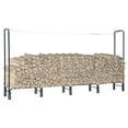 thumbnail image 1 of vidaXL Firewood Rack Anthracite 240x35x120 cm Steel, 1 of 5