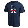 thumbnail image 2 of Men's Profile Navy Los Angeles Dodgers Big & Tall American T-Shirt, 2 of 3