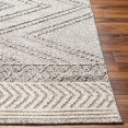 thumbnail image 4 of Hauteloom Areli Living Room, Bedroom Patio Outdoor Area Rug - Contemporary - Peach, Light Gray, Medium Gray - 18" Sample, 4 of 8