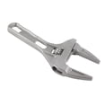 thumbnail image 1 of Llave inglesa, llave de baño, herramientas de reparación de tuberías de baño ajustables de aluminio, llave ajustable para desagüe de lavabo, apariencia llamativa, 1 of 12