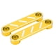 thumbnail image 4 of Reemplazo de modificación de motocicleta de cubierta de placa de eje delantero para YAMAHA TMAX 530 2015-2018Oro, 4 of 5