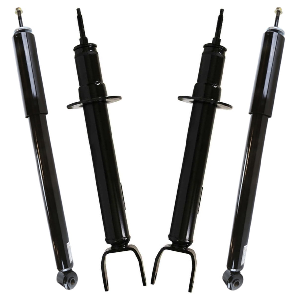 AutoShack Front & Rear Shock Absorbers Bare Struts Kit Set of 4