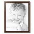 thumbnail image 2 of ArtToFrames 18" x 22" Contrast Walnut Picture Frame, 18x22 inch Brown Wood Poster Frame (WOM-4932), 2 Pack, 2 of 7