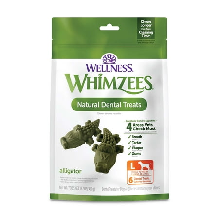 UPC 815436015500 product image for WHIMZEES by Wellness Alligator Natural Grain Free Dental Chews for Dogs  Large B | upcitemdb.com