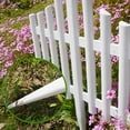 thumbnail image 6 of Plastic Edgings Garden Picket Fence,Grass Flowerbeds Plant Borders,Decorative Scenery Road Panels,Weather Proof Plastic Garden Fence,Garden Picket Fence Edgings,Lawn Flowerbeds Plant Borders Decor, 6 of 8