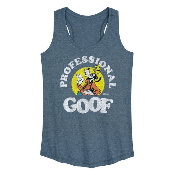 Disney - Professional Goof Women's Graphic Racerback Tank