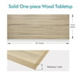 thumbnail image 4 of Kaboon 59.1x23.62 inch Universal Table Top, 1 inch Thick, Oak, 4 of 6