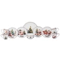 thumbnail image 1 of Vajilla Navideña de Porcelana Crown Baccara 16 piezas para 4 personas - Santa, 1 of 4