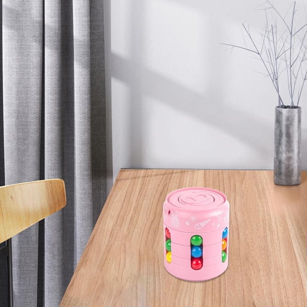 Frijoles Giratorios 3D Rompecabezas Giroscopio Juguete pa Adultos - Rosa Hugo juguetes cubo mágico