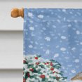 thumbnail image 3 of Carolines Treasures ASA2159CHF Ânes et Robin Drapeau Toile Maison Taille, 3 of 4