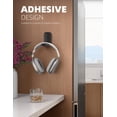 thumbnail image 4 of Soporte para auriculares Lamicall Sticky Headphones Hanger, paquete de 2, color negro, 4 of 7