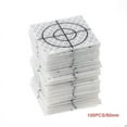 thumbnail image 1 of 100pc 0/30/40/50/60mmtotal station reflector reflector silver reflective target, 1 of 4