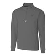 thumbnail image 2 of Men's Cutter & Buck Steel Cincinnati Bearcats Big & Tall Traverse Stretch Quarter-Zip Pullover Top, 2 of 3