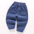 thumbnail image 5 of Glisme Toddler Boys Jeans Carrot Leg Denim Pants Lightweight Breathable Fall Casual Boys Baggy Trousers Size 3-4 Y, 5 of 6