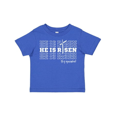 

Inktastic He is Risen Mirror Words Boys or Girls Toddler T-Shirt