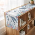 thumbnail image 6 of Table Runners 70 Inches Long Dress Scarves, Coastal Turtle Farmhouse Coffee/Dining/Kitchen Table Decor, Holiday Table Runner, Summer Beach Nautical Ocean Coral Seahorse 13x70 Inch, 6 of 9