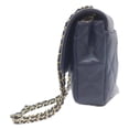 thumbnail image 4 of Pre-Owned CHANEL AS5048 Navy Lambskin Matelasse 20 Single Flap Shoulder Bag with Gold Hardware,..., 4 of 16