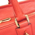 thumbnail image 6 of Pre-Owned Loewe Amazona 36 352.45.A22 Women's Leather Handbag Red Orange (Good), 6 of 14