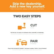 Car Keys Express 3-Button Remote Combo for Chrysler, Dodge, and Jeep with Simple DIY Replacement