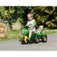 rolly toys John Deere Trois Roues Trac Tracteur à Pédales avec Remorque Amovible, Jeunes Âges de 2,5 + – image 6 sur 10