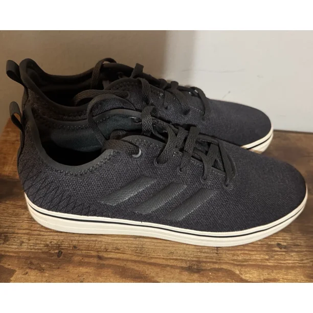 Adi - das True Chill Mens Size 9.5 Black Mesh Athletic Skate Shoes Sneakers DA9852