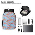 thumbnail image 4 of Xecao Flamingo print Travel Backpack, Large Computer Backpack for Men Women, College School Rucksack Book Bag, 4 of 5