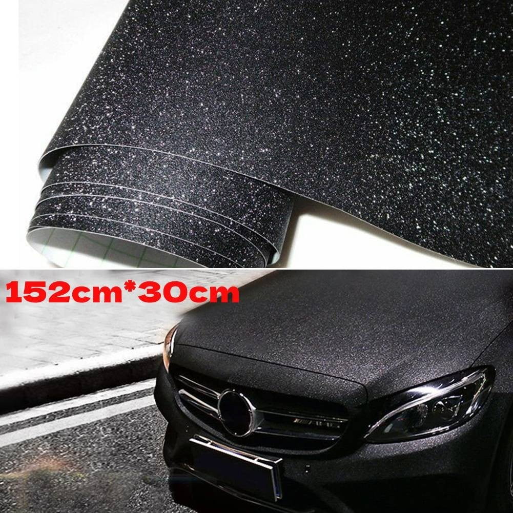 Piping Blacken maskinskriver Vinyl Car Wrapping Foil Sticker Sheet Diamond Sandy Sparkle Motorcycle  stickers - Walmart.com