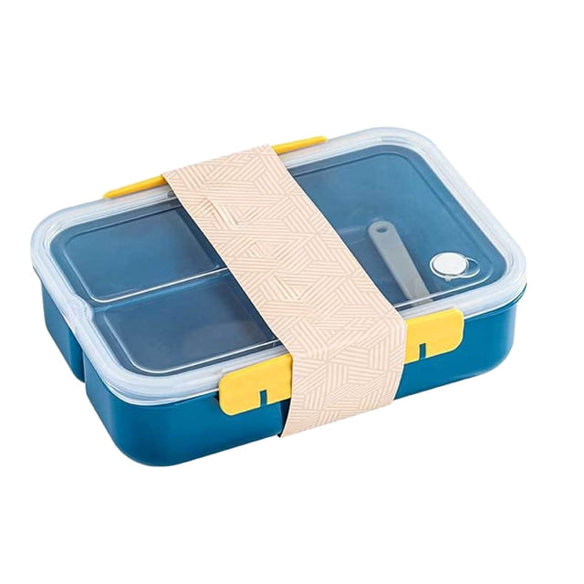 Yhmxh Portable Lunch Boxes Fruit Boxes Compartmentalised Lunch Boxes Lunch Boxes Food Storage Lids Leak Proof Food Preparation Containers ForStorage Stationery Supplies Office Supplies
