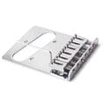 thumbnail image 4 of Juego de Puente Hueco Kusrkot para Pastilla de Guitarra Accesorios de Puente de Guitarra de Estilo Cromo, 4 of 8