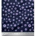 thumbnail image 1 of Soimoi Poly Georgette Fabric Aster Floral Printed Craft Fabric by The Yard 52 Inch Wide, 1 of 3