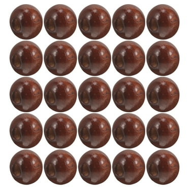 500 PCS Wood Beads Beading Kits Jewelry Making Instant Coffee