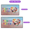 thumbnail image 5 of Peace Love Pride Havanese with Rainbow Sunglasses LGBT LGBTQ+ Desk Mat Full Keyboard Mouse Pad Havanese Dog Lover Gifts Idea Large Mousepad - 01004, 5 of 5