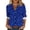 #0206-Blue, variant on Casual Blouses Women Long Sleeve Collared Floral Print Boho Inspired Tops Button Down Shirts Weekend Outdoor Street Style Gift