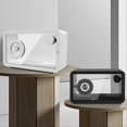 thumbnail image 4 of Colorful RGB Simple Desktop Small Speaker LED Atmosphere Light White, 4 of 5