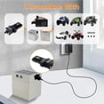 thumbnail image 4 of CSYANXING Battery Charger for Fisher Price Power Wheels 12V 1A Output Ride On Toy Car Charger Power Cord, 4 of 10