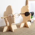 thumbnail image 2 of Estante de exhibición de gafas de madera, soporte de madera para gafas de sol, gabinete para mujer y hombre, accesorios decorativos para exhibir marcos de gafas, masculino, 2 of 5