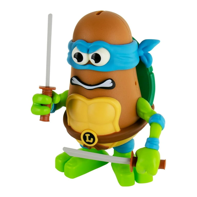 Teenage Mutant Ninja Turtles Leonardo Figure, 4 Inch Collectible
