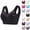 04# Black, variant on Bra - Seamless Powerful Push Up Wireless Bra Lift Full-Figure Posture Correcting Bra Ice Silk Anti Sagging Bra Beige 40