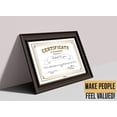 thumbnail image 6 of Inkdotpot Pack Of 25, Golden Certificate of Completion Award Certificate For Students- Certificate of Achievement Awards and Certificates for School- 8x10 inch, 6 of 6