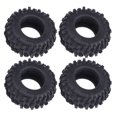 thumbnail image 4 of Pneus de Voiture RC, Structure Stable Résistante à l'Abrasion Contrôle Amélioré pour Axial SCX24 1/24 Crawler Car, 4 of 7