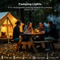 thumbnail image 2 of Lámpara de Camping Telescópica M KARMATER Recargable 10500mAh, 2 of 9