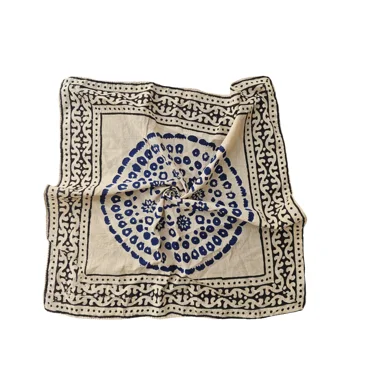 Organic Cotton Bandana Moselle, Bandana Scarf, Paisley Design Scarf High-Quality