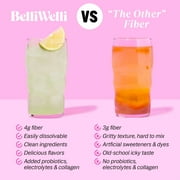 BelliWelli Daily Fiber Supplement with Probiotics, Electrolytes, and Collagen - Strawberry Lemonade, 6.4 oz