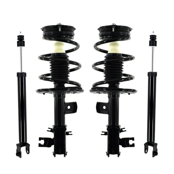 Set 4 Front Quick Complete Strut-Coil Spring-Rear Shock Absorber For 2016-2018 Nissan Maxima