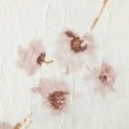 thumbnail image 5 of No. 918 Kiki Floral Crushed Voile Sheer Rod Pocket Curtain Panel, 51" X 84", Blush, 5 of 5