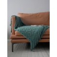 thumbnail image 1 of Manta de cama tejida en jacquard, manta de sofá, manta de estilo americano para otoño e invierno, 1 of 6